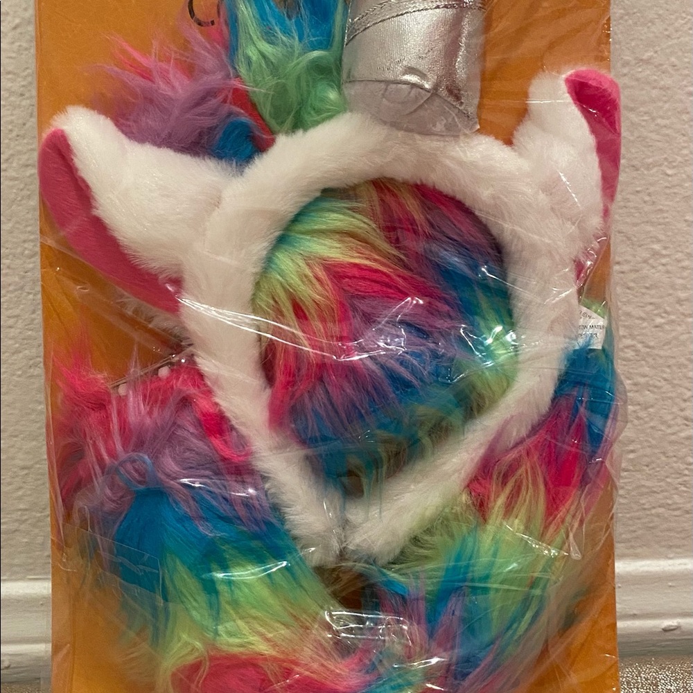 Unicorn Headband Halloween Accessory 3 pc Costume Set